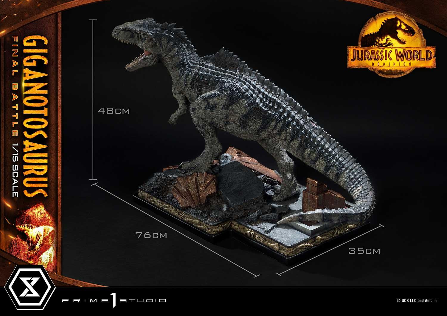 [สั่งจอง]Prime 1 Studio LMCJW3-04: Giganotosaurus Final Battle (Jurassic World: Dominion)