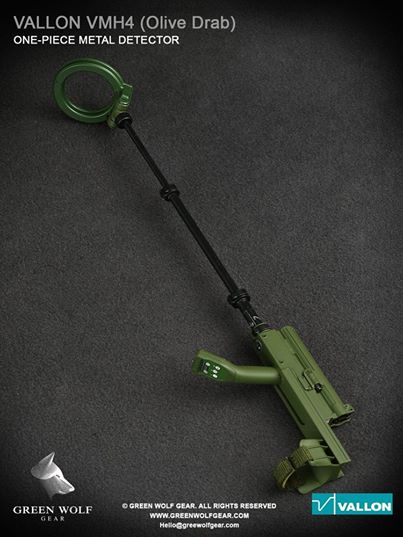 [สั่งจอง]ครื่องตรวจจับวัตถุระเบิด มีสองสีให้เลือก 1/6 GWG010 VALLON VMH4 2
