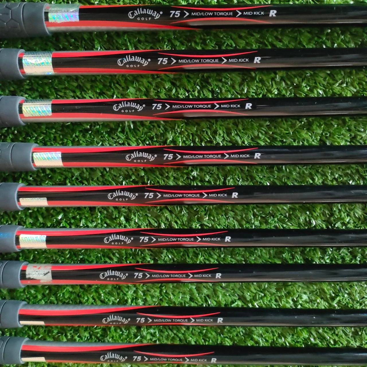 ชุดเหล็ก CALLAWAY BIGBERTHA มีเหล็ก 3-9 เเละ PW SW ก้าน CALLAWAY GOLF FLEX R ที่สุดของที่สุดแห่งความตีง่าย ไม้กอล์ฟมือสอง ของแท้ BY NakaraLuxurious