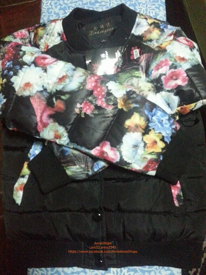 เสื้อกันหนาว ด้านหน้าเป็นกระดุม มีกระเป๋า2ข้าง งานป้าย สีตามแบบ