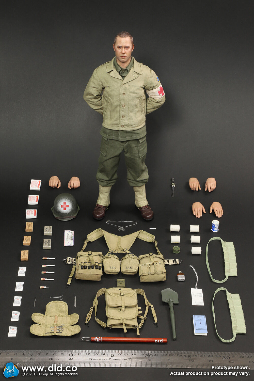 [สั่งจอง]DID A80189 1/6 : WWII US 2nd Ranger Battalion Series 7 – Medic Wade
