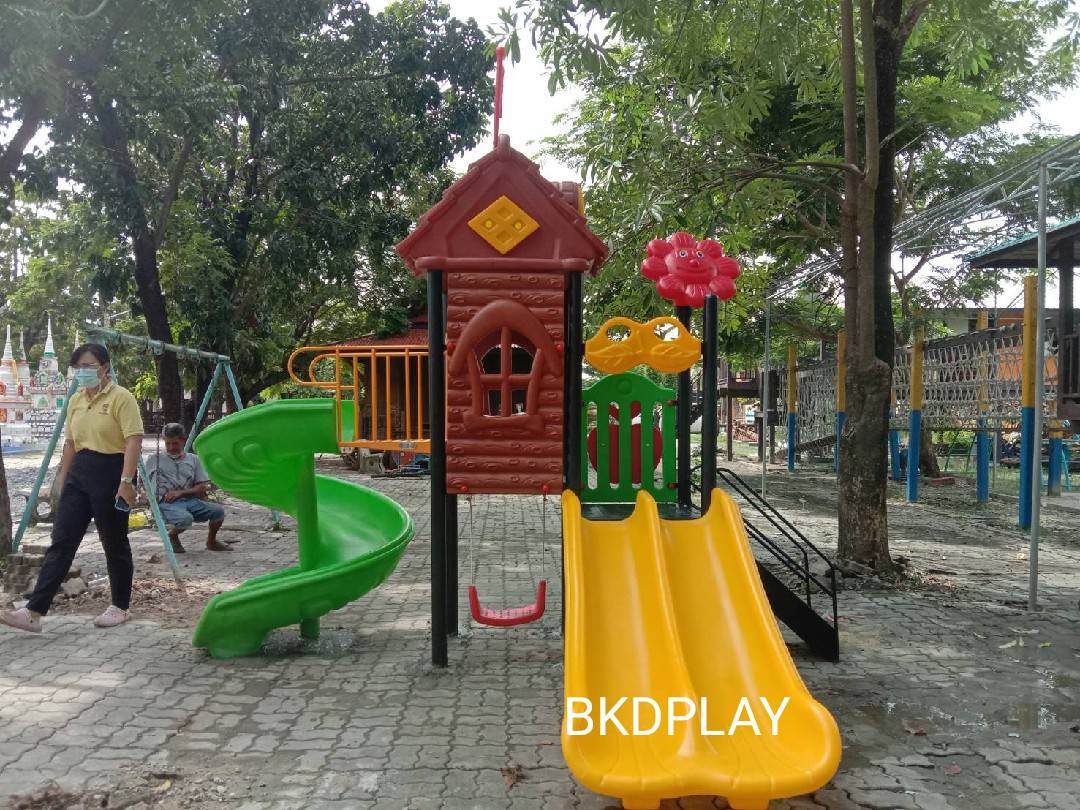 โปรโมชั่นเครื่องเล่นสนามโครงสร้างเสา 76 เครื่องเล่นสนามกลางแจ้ง ,สนามเด็กเล่น,เครื่องเล่นสนามราคาถูก OutdoorPlayground , ของเล่นสนาม, สำหรับบริจาคสนามเด็กเล่น พร้อมส่ง