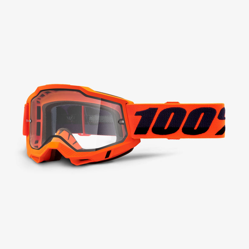 แว่น 100% Accuri 2 Enduro Goggle - Neon/Orange Clear Lens