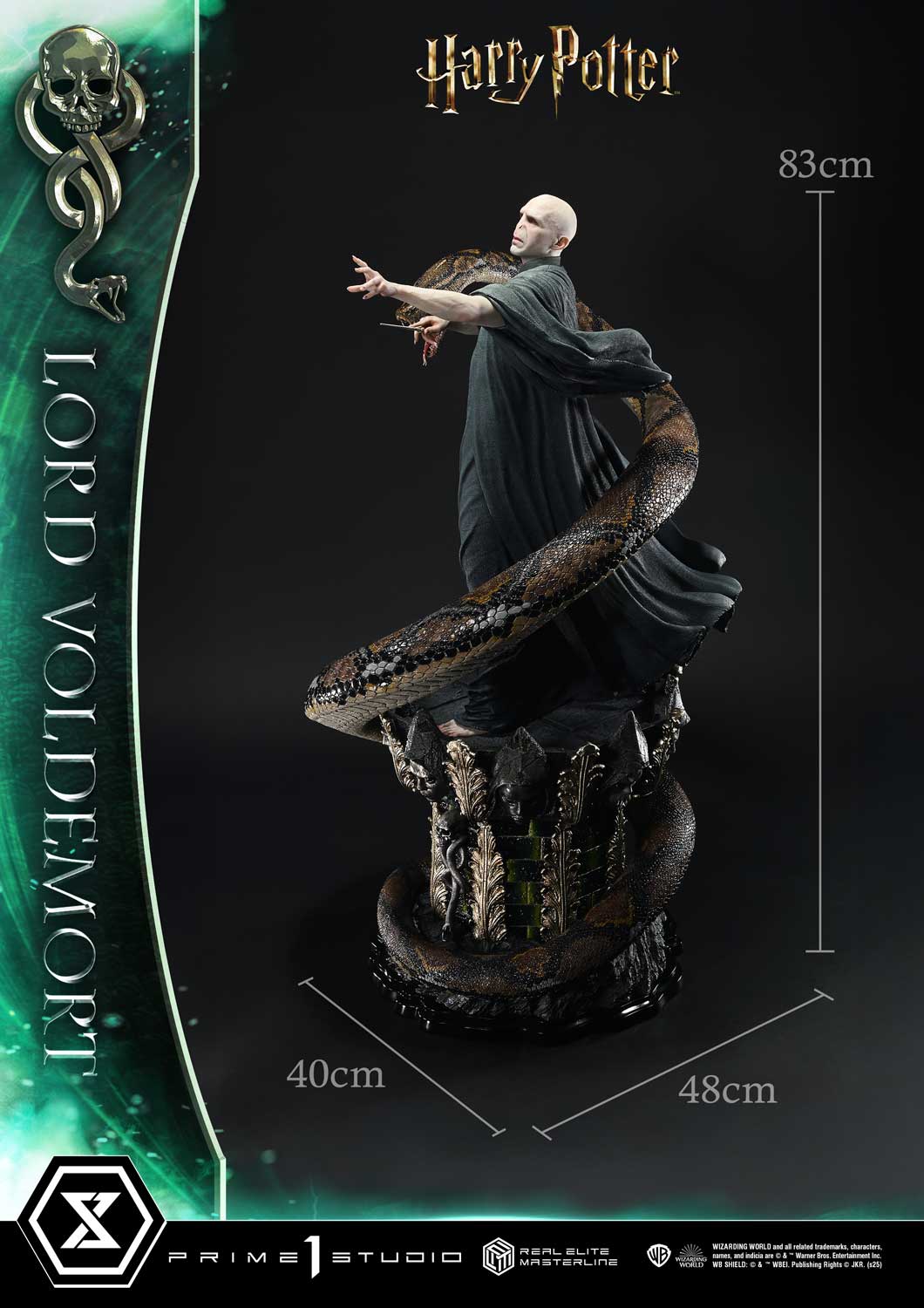 [สั่งจอง]Prime 1 Studio REMHP-01: Lord Voldemort (Harry Potter)