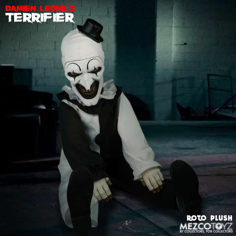 [สั่งจอง] Mezco Toyz MDS ROTO PLUSH : Terrifier - Art the Clown