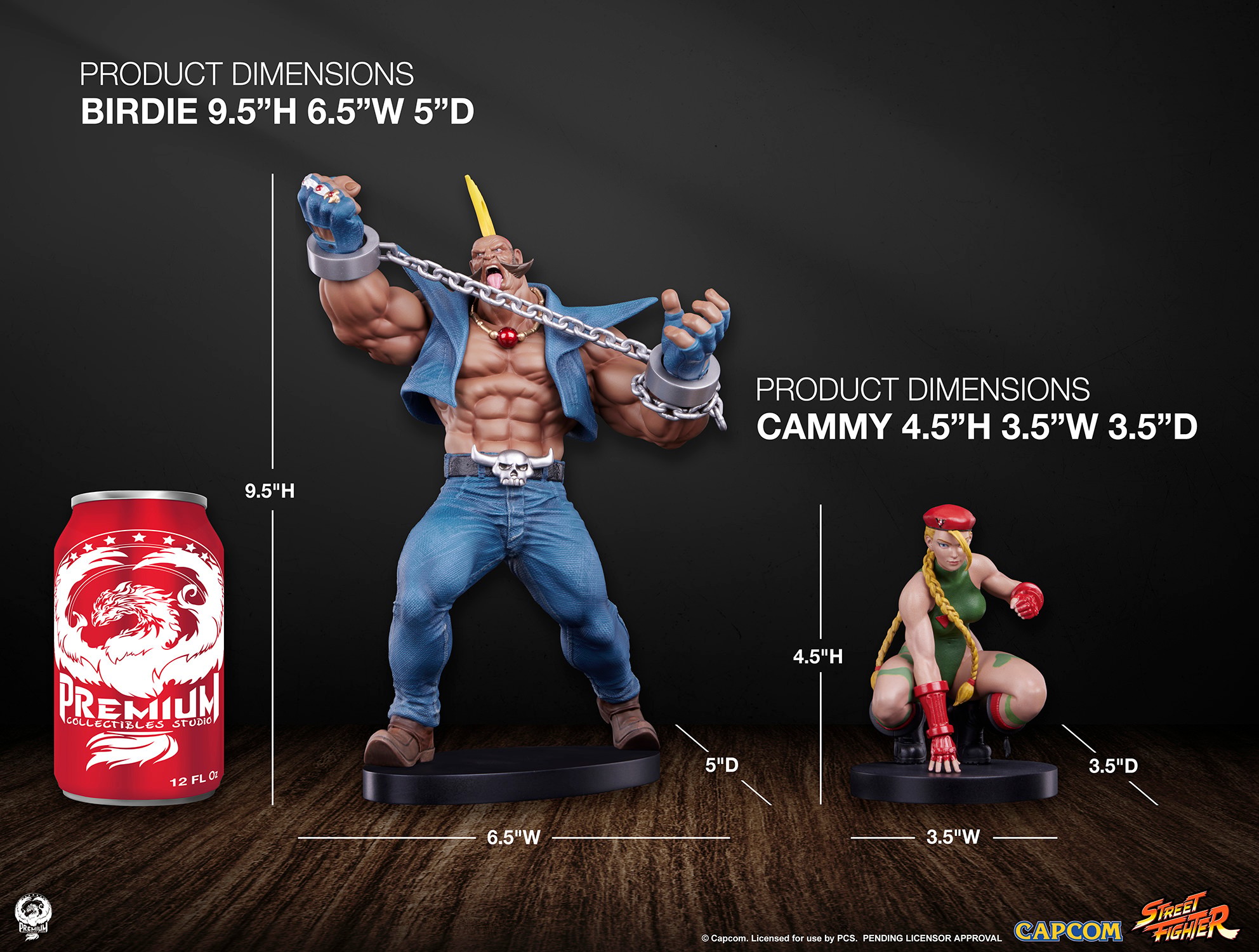 [สั่งจอง] Sideshow x PCS 912832 1/10 : Street Fighter Street Jam - Cammy & Birdie