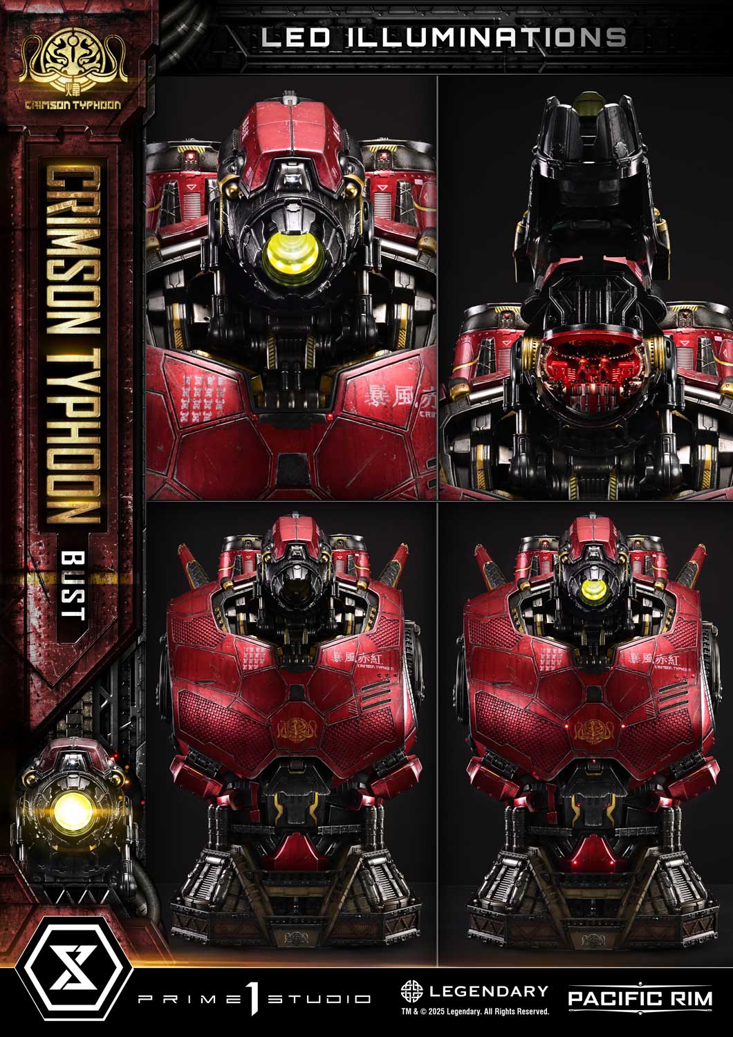 [สั่งจอง]Prime 1 Studio : Crimson Typhoon Bust (Pacific Rim)