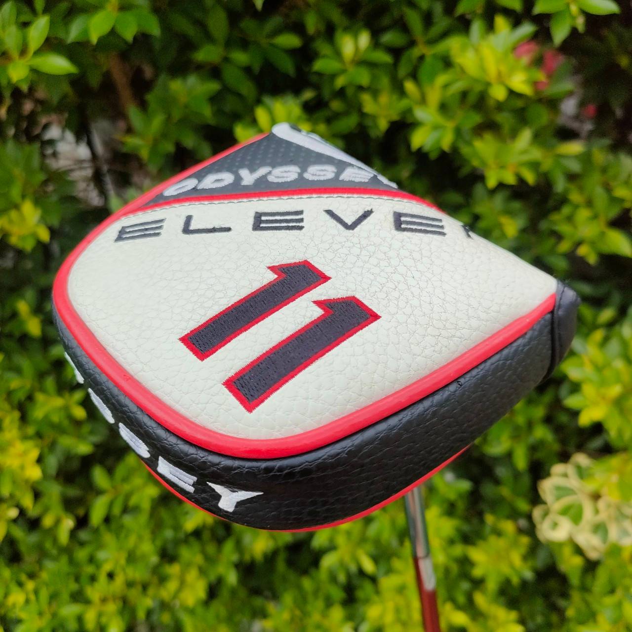 PUTTER ODYSSEY ELEVEN TOUR LINED ความยาว 34 นิ้ว ก้าน STROKE LAB รุ่น 11 มาพร้อม COVER ตรงรุ่น สภาพสวยเดิมมาก!! ไม้กอล์ฟมือสอง ของแท้ BY NakaraLuxurious