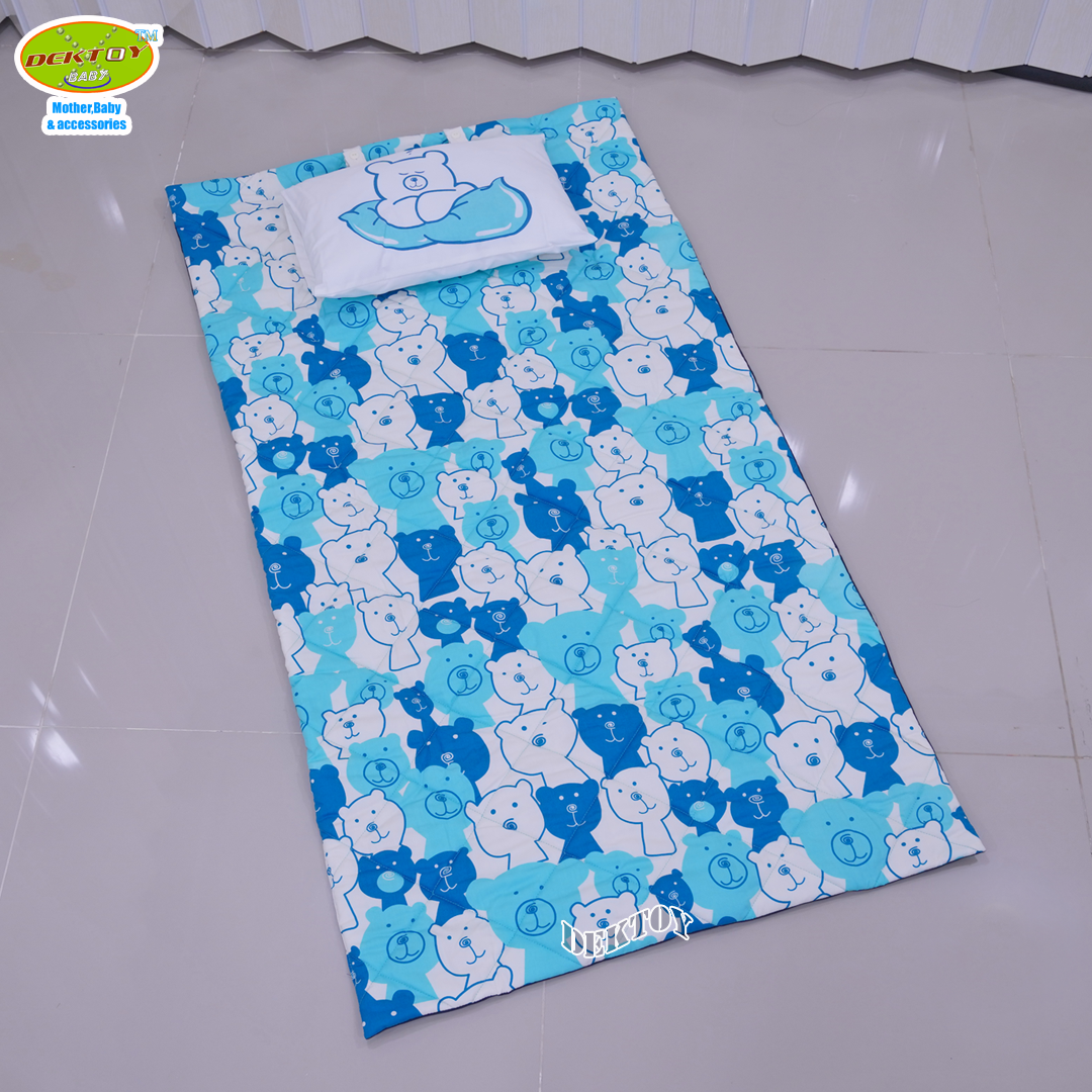 Tomtom joyful ที่นอนเด็กอนุบาล ใช้ได้ทั้งเด็กเล็กและเด็กโต 70 x 130 ซม. 9074