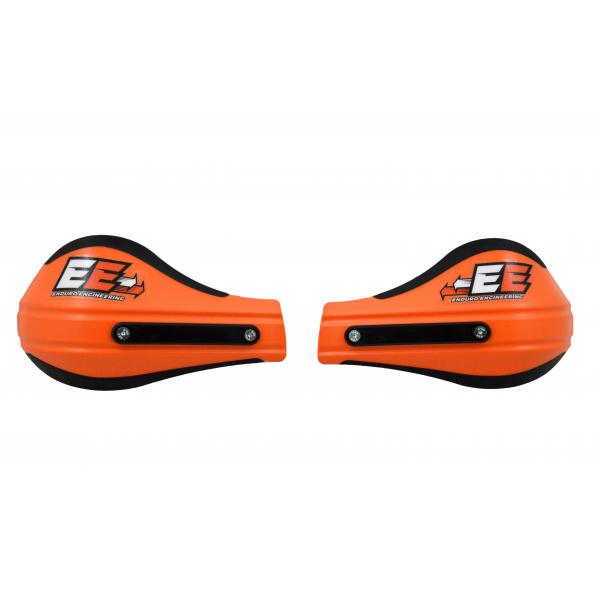ใบการ์ดแฮนด์ Enduro Engineering EVO2 Orange Plastic Outer Mount Roost Deflectors