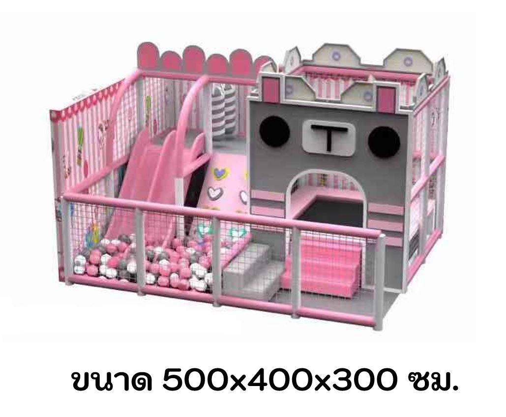 ห้องบอล บ้านบอล หุ่นยนต์ เทาชมพู สวนสนุก รับทำห้องบอลในห้าง