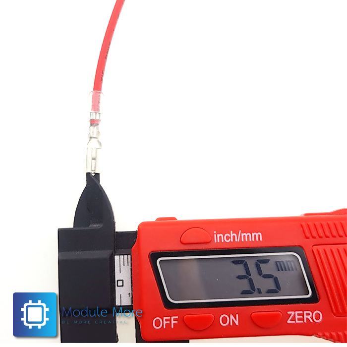 หางปลาแบบเสียบแบนพร้อมสายไฟยาว 20cm 2.8MM/4.8MM/6.3MM plug spring with wire connection cold-pressed terminal with sheath connection harness