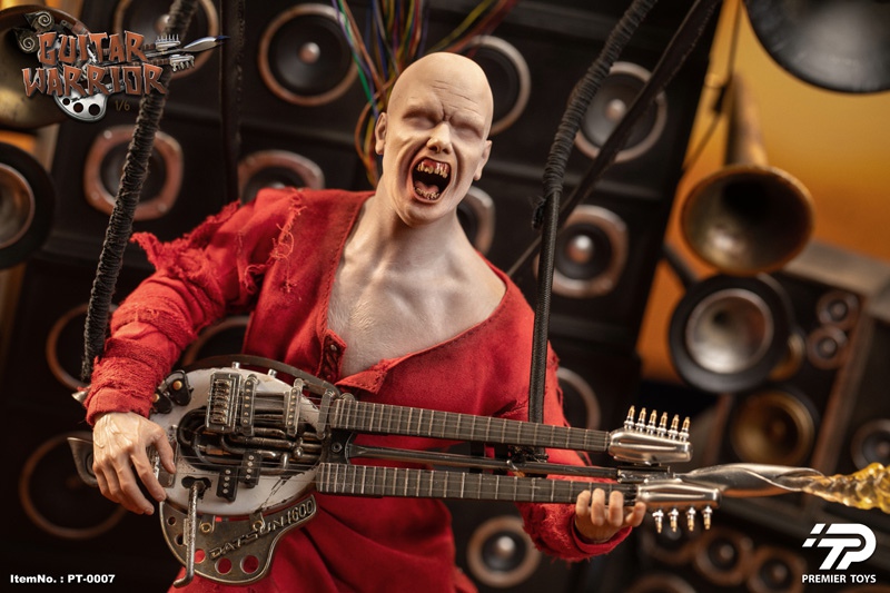 [พร้อมส่ง] "PREMIER TOYS 1/6 : Guitar Warrior PT0007A : DELUXE VERSION