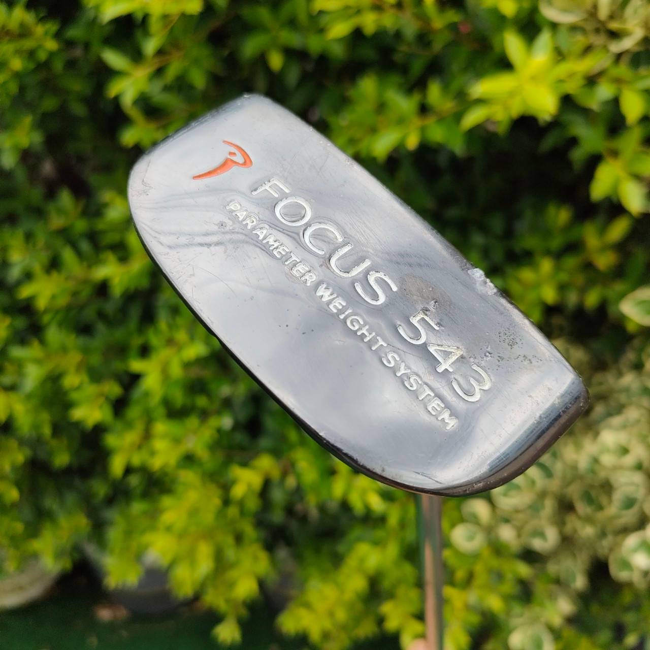 PUTTER TOPPOINT FOCUS 543 PARAMETER WEIGHT SYSTEM ความยาว 35 นิ้ว ก้านแบบ CENTER เล็งง่าย!! สโตรคง่าย!! ชดเชยความผิดพลาดดี!! กริพยังอยู่ในซีล ไม้กอล์ฟมือสอง ของแท้ BY NakaraLuxurious