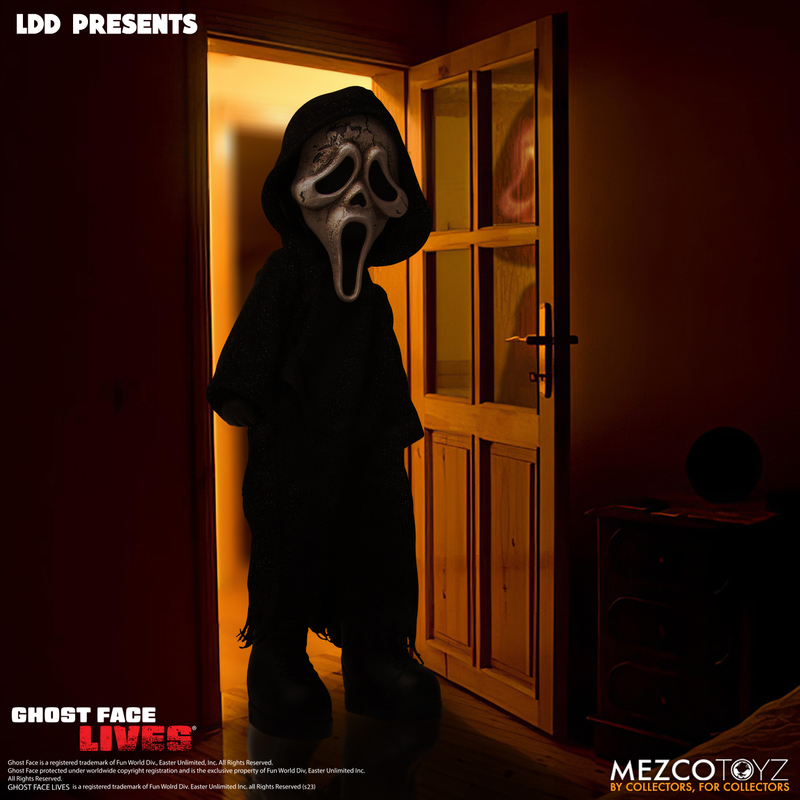 [สั่งจอง] Mezco toyz 10" LDD PRESENTS : Ghost Face - Zombie Edition
