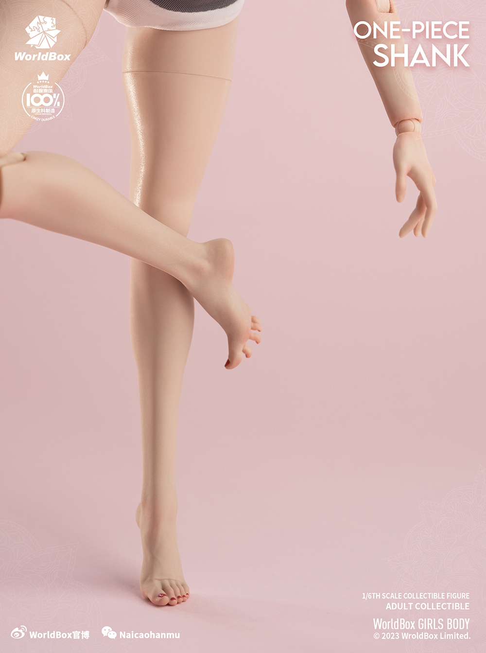 [สั่งจอง] Worldbox 1/6 Girl Body One Piece Shanks