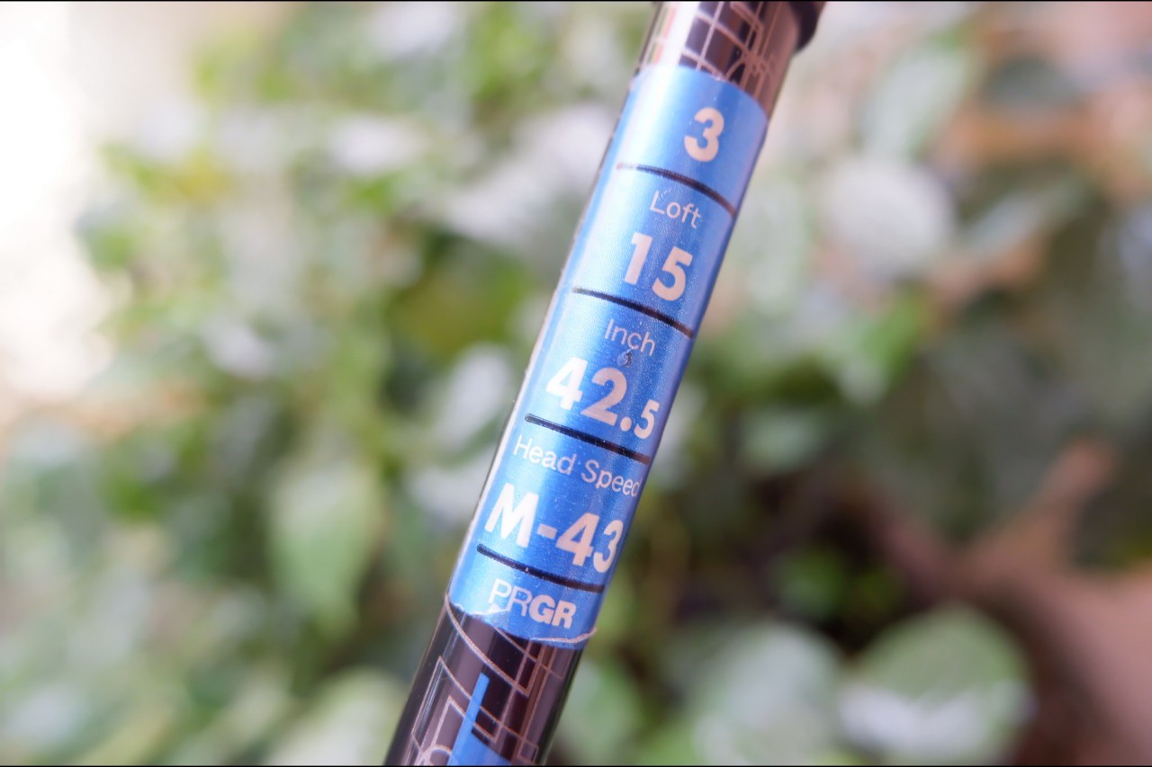 FW3 prgr duo hit ไม้พรีเมี่ยมจาก japan ก้าน m43