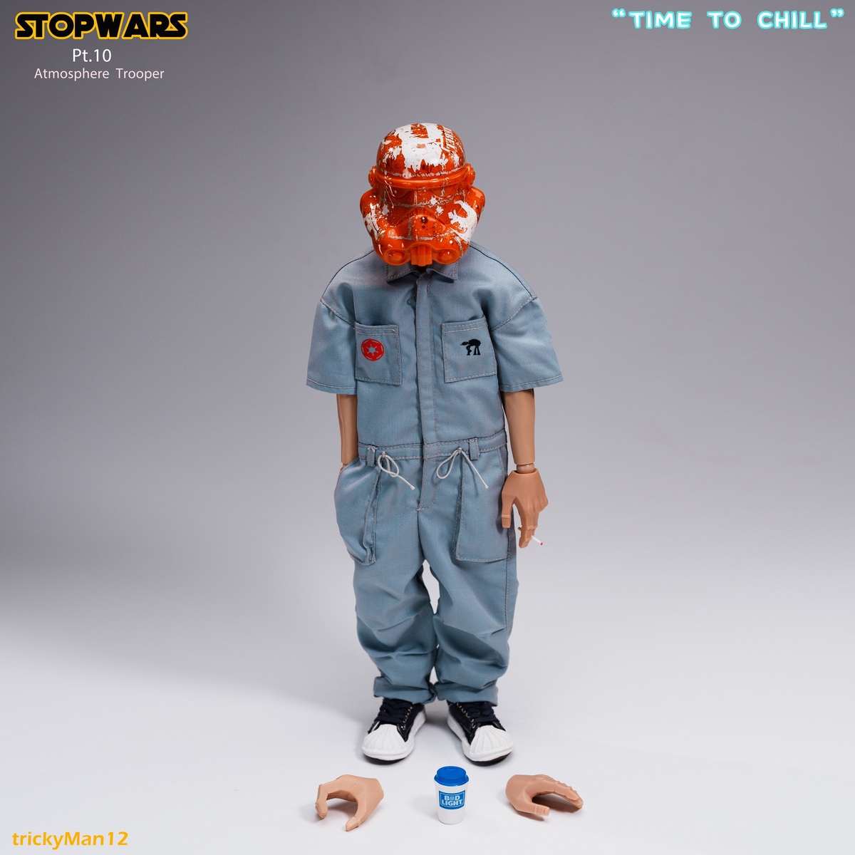 [พร้อมส่ง]trickyMan12 1/6 : STOPWARS Atmosphere Trooper Set -Pt.10