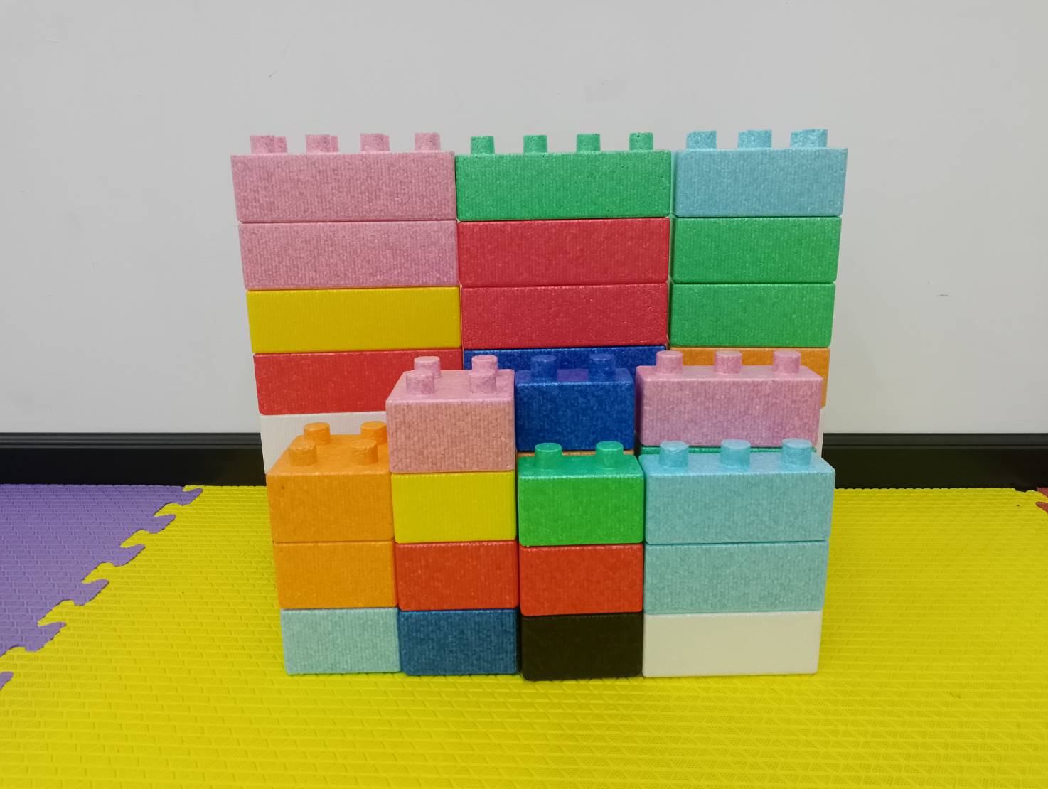 บล็อกเลโก้โฟม EPP บล็อกโฟมยักษ์ (1 ชุด 42 ชิ้น) ตัวต่อใหญ่ พร้อมส่ง