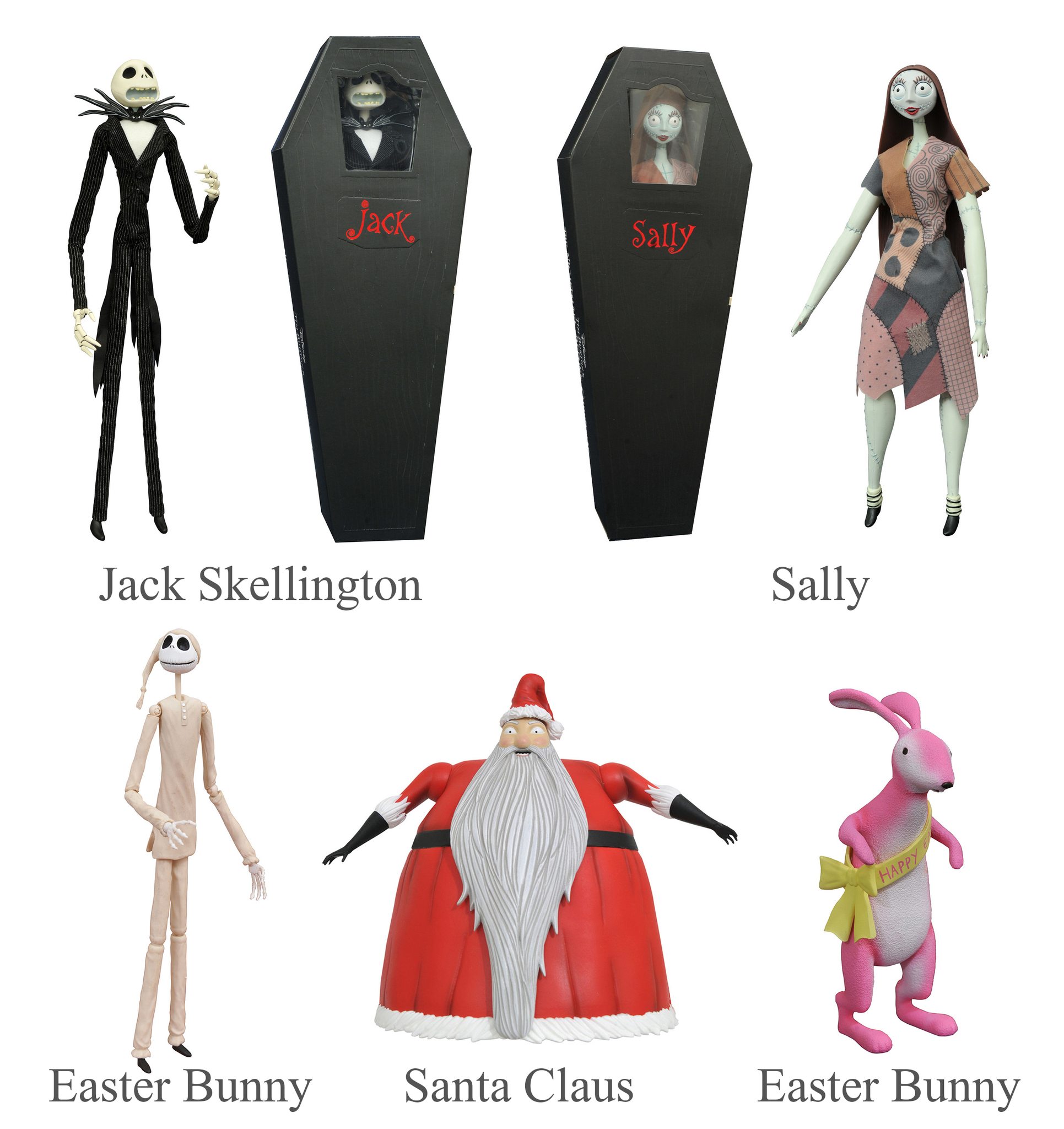 [สั่งจอง] Diamond Select Toys 7-inch scale : THE NIGHTMARE BEFORE CHRISTMAS (Best of Series 4)