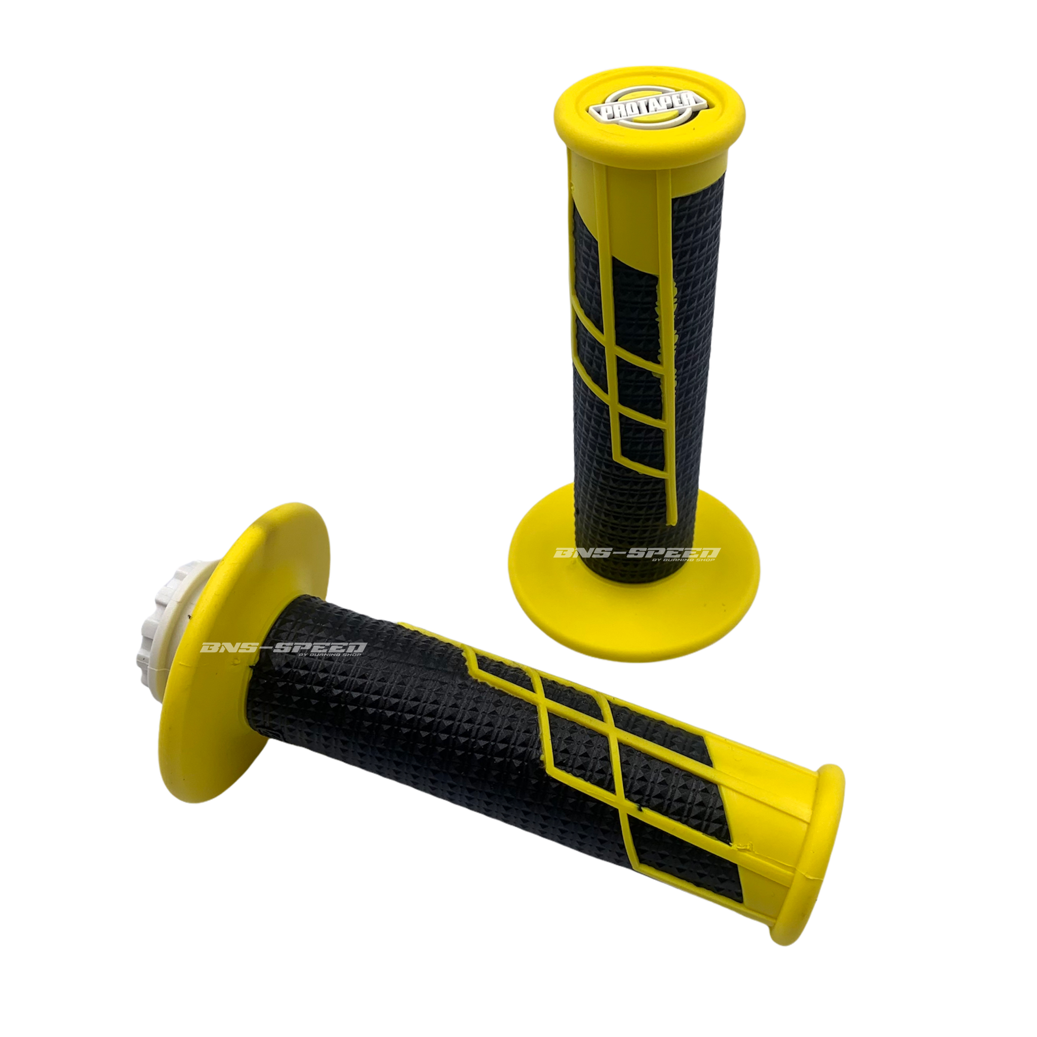 ปลอกแฮนด์ ProTaper Clamp-On Grip 1/2 Waffle สีเหลือง/ดำ