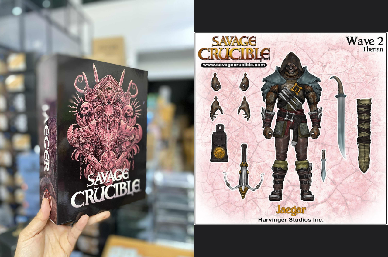 [พร้อมส่ง] Savage crucible 6.5-7 inch scale- Wave2- 09 - Jaeger