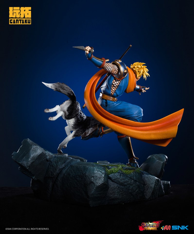 [สั่งจอง]Gantaku Studio- Samurai Shodown Ⅳ Galford D.Weiler 1/6 scale diorama