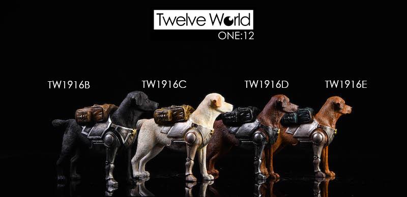 [สั่งจอง]TWTOYS 1/12 The ruins of the battlefield TW1916A TWTOYS 1/12 Mechanical dog TW1916 B/C/D/E