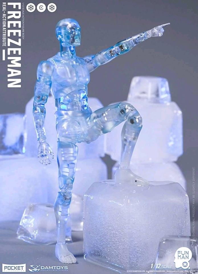 [สั่งจอง] DAMTOYS 1/12TH SCALE ACTION FIGURE “FREEZEMAN”----DPS05