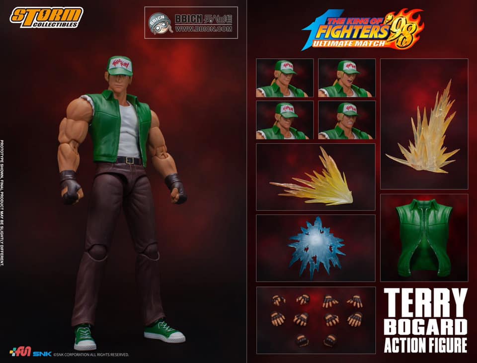 [สั่งจอง] Storm Toys 1/12 King of Fighters 98 Ultimate Match : Terry Bogard / Iori Yagami Special edition