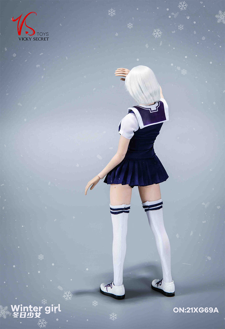 [สั่งจอง]VSTOYS 21XG69 1/6 : Winter girl Headsculpt+ JK Suit (Without Plastic Body)