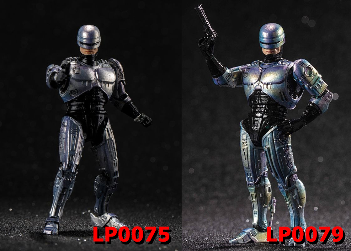 [สั่งจอง]Hiya Toys LR0075 / LR0079 ROBOCOP 1:18 Scale 4 Inch