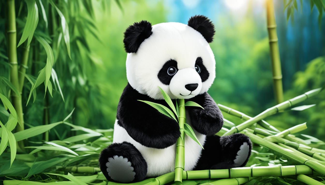 Panda plush toy