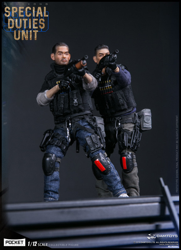 [สั่งจอง]DAMTOYS PES007: 1/12 POCKET ELITE SERIES： HONGKONG SDU (FAI SIR)