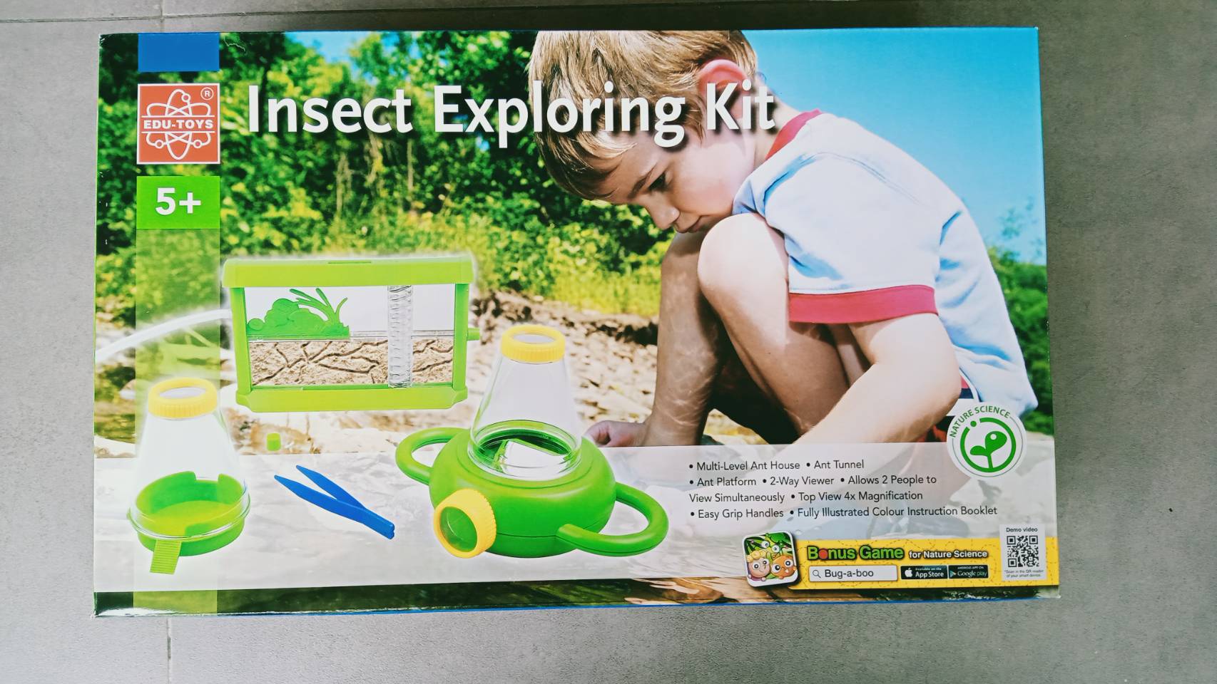 บ้านแมลง ,ชุดสำรวจแมลง ของเล่นเสริมพัฒนาการ, ของเล่นเด็ก, สื่อการสอน