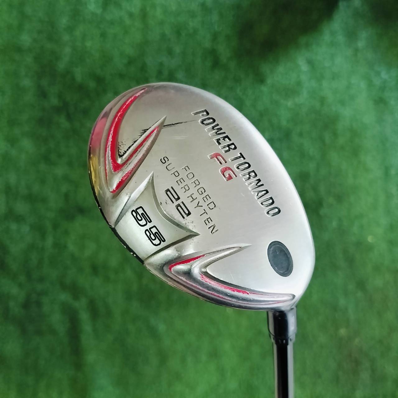 UT KASCO POWER TORNADO FG เบอร์ 55 องศา 22 วัสดุ FORGED ญี่ปุ่น หน้าเด้ง SUPER HYTEN รุ่นดังตีไกล ไม้กอล์ฟพรีเมี่ยมมือสอง ของแท้ By NakaraLuxurious