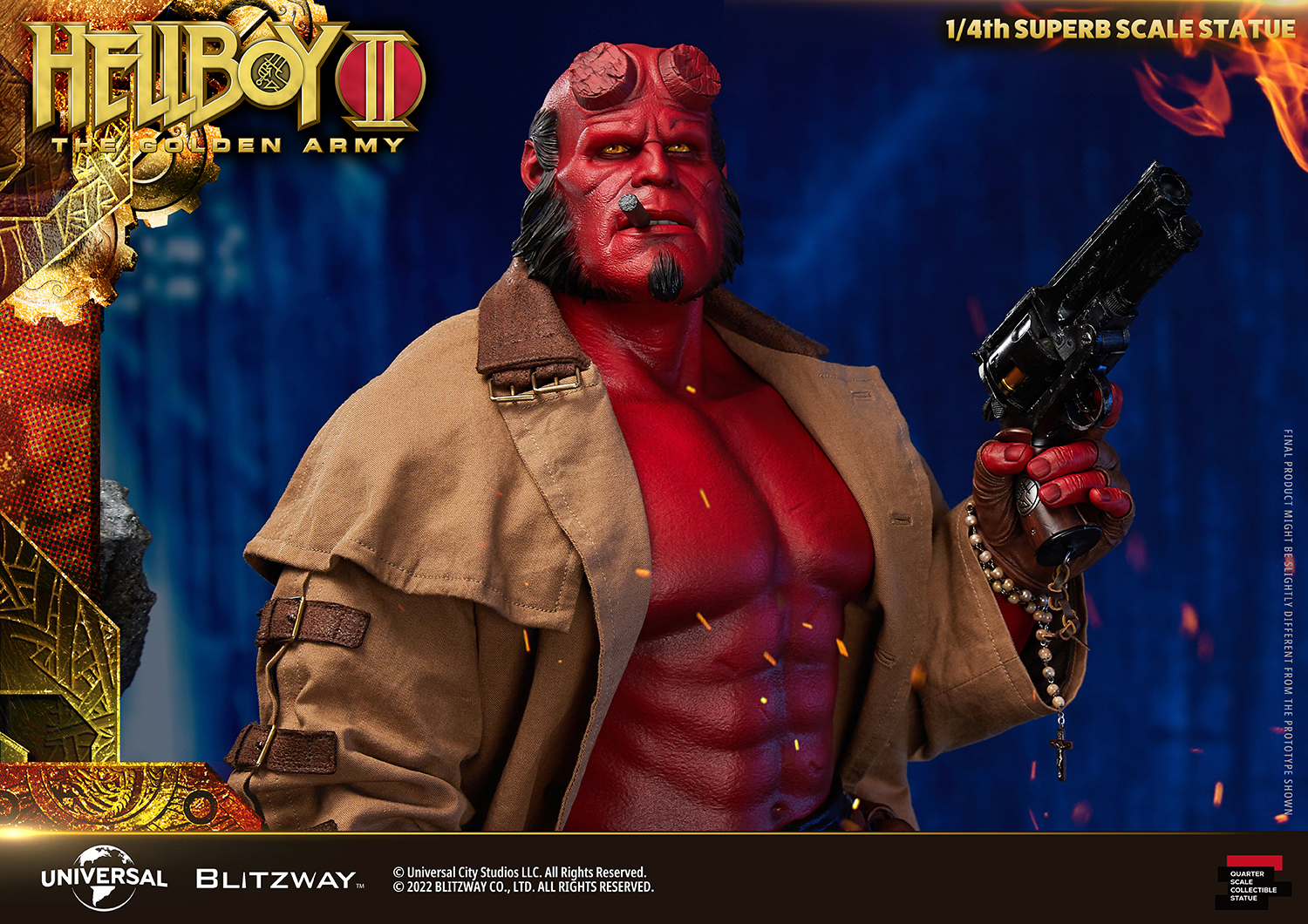 [สั่งจอง] Blitzway BW-SS-21301 1/4 : HELLBOY II - THE GOLDEN ARMY