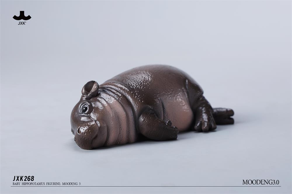 [สั่งจอง]JXK JXK268 : Baby Hippopotamus Figurine: MooDeng 3