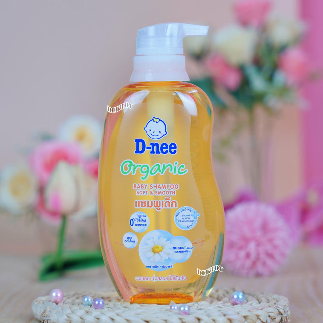 D-nee ดีนี่ ออร์แกนิค เบบี้แชมพู ซอฟท์แอนด์สมูท 400 มล.