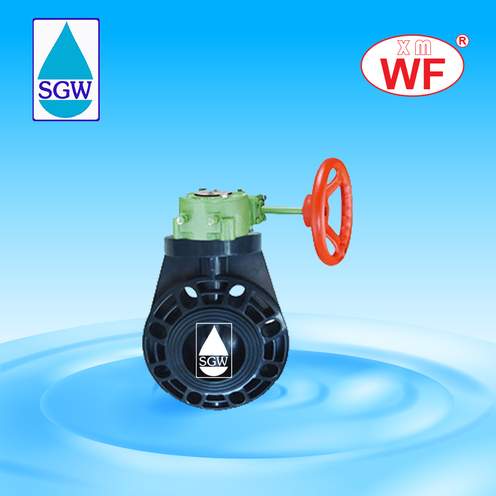 WF TURBINE TYPE BUTTERFLY VALVE # Gear Type