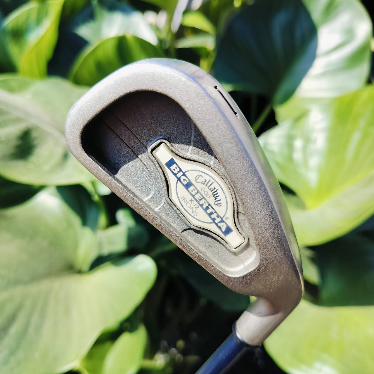 เหล็ก 1 Callaway X-12 เป็นเหล็กยาวที่ตีง่ายมากๆ หายาก มี CAVITY ที่ลึก ก้านเสียบแบบทะลุ ไม้กอล์ฟมือสอง ของแท้ By NakaraLuxurious