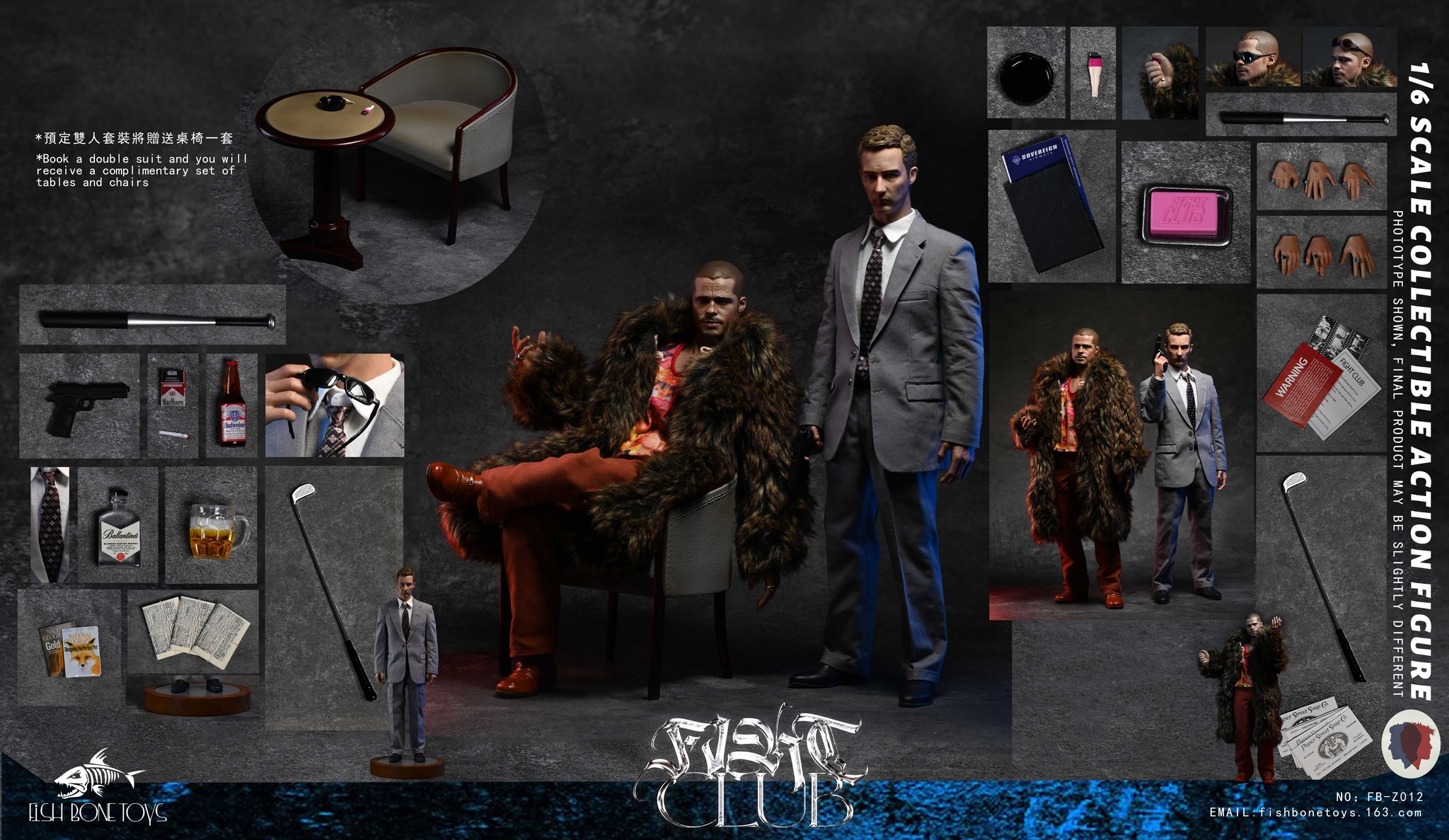 [สั่งจอง] FISH BONETOYS 1/6 : Fighting Club
