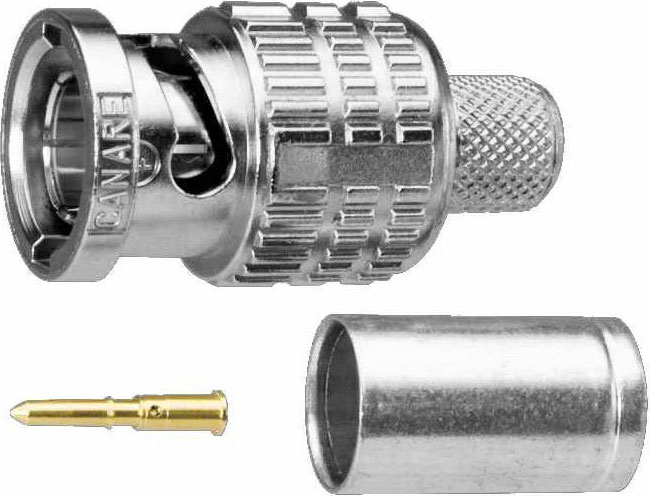 Canare Canare BNC-A Series 75 Ohm BNC Connector หัวแจ็คสายสัญญาณภาพ ฺBCP-A Series