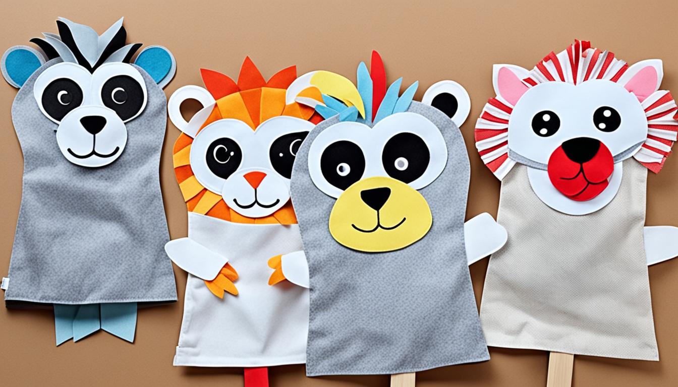 Charming animal hand puppet