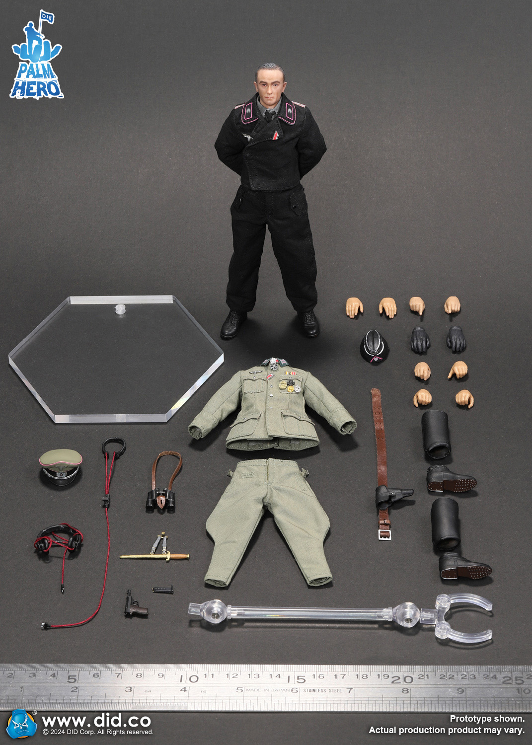 [พร้อมส่ง] DID XD80027 1/12 : WWII Panzer Commander – O.C.