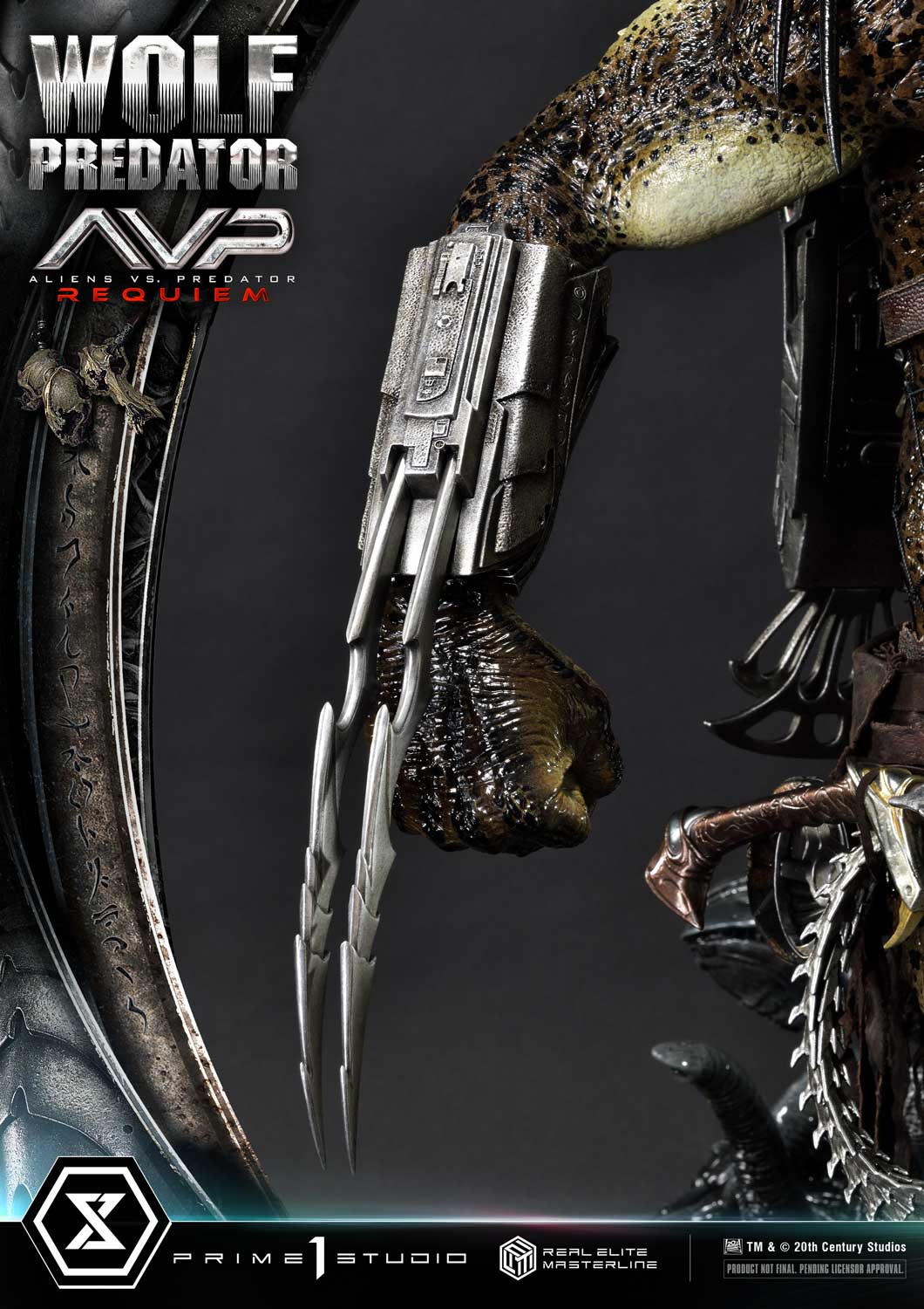 [สั่งจอง]Prime 1 Studio : Wolf Predator (Aliens vs. Predator: Requiem)
