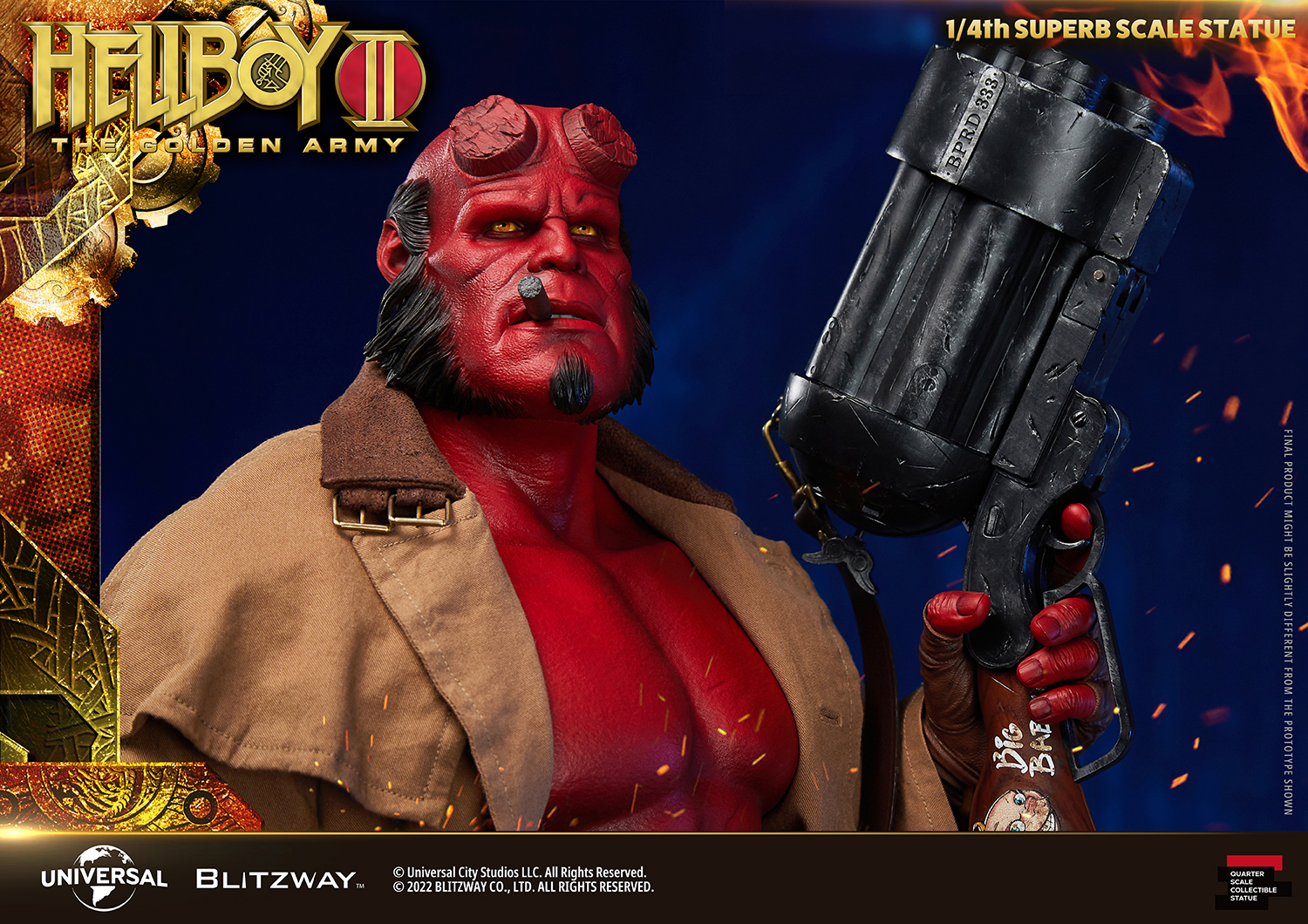 [สั่งจอง] Blitzway BW-SS-21301 1/4 : HELLBOY II - THE GOLDEN ARMY