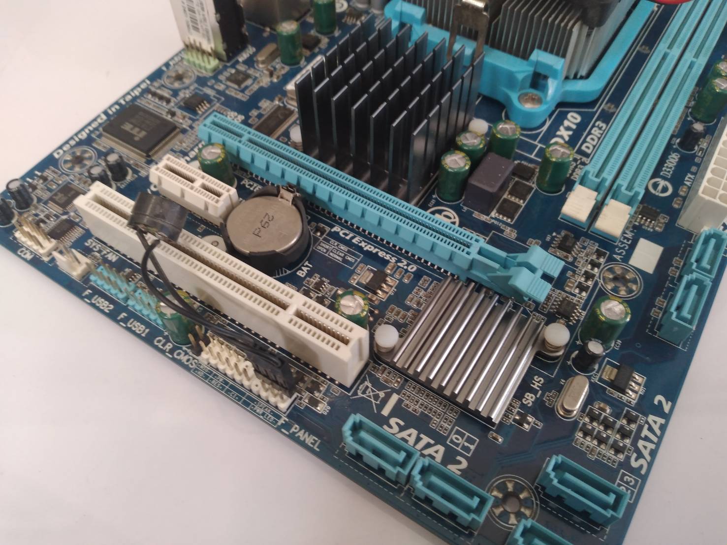 Board Gigabyte + ฝาหลัง + AMD Athlon II X3 455 - ADX455WFK32GM