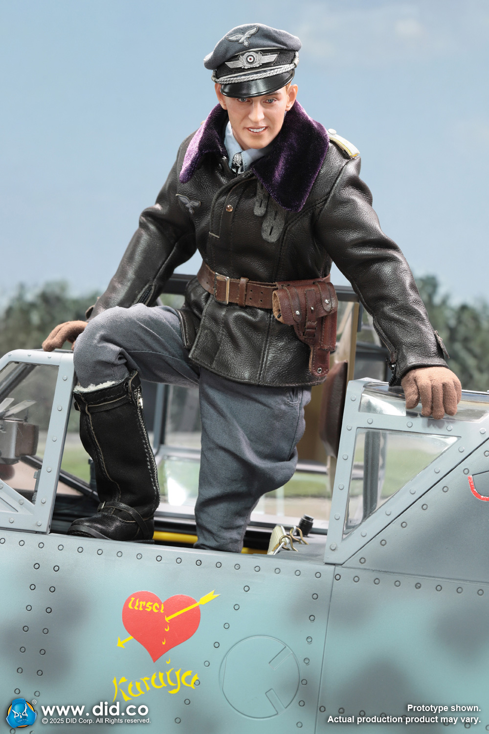 [สั่งจอง] DID 1/6 : WWII German - D80190 : Luftwaffe Ace Pilot – Erich Hartmann