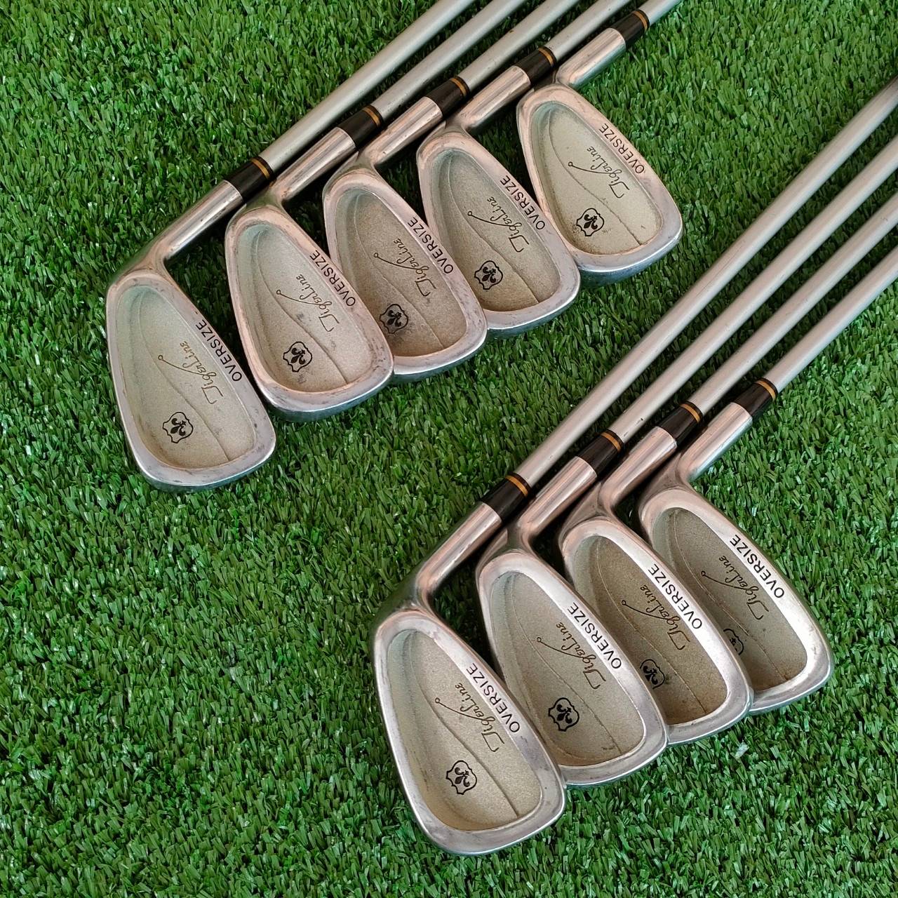 ชุดเหล็ก LIGER LINE WINWIND OVERSIZE มีเหล็ก 3-9 เเละ PW SW ก้าน WIN WIND FLEX R
